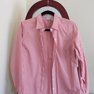 LLBean Red Gingham Shirt